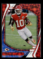 Tyreek Hill 2021 Panini Absolute Red White Blue Kaleidoscope #2 Chiefs Dolphins