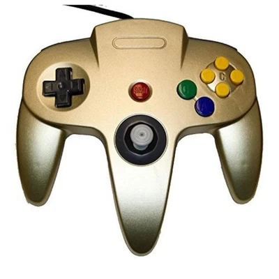 Nintendo Gold Replacement For N64 Gamepad Controller By Mars Devices - Image 1 of 4