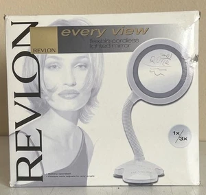 Revlon Every View Flexible Cordless (battery) Lighted Mirror 1x3x #RV-967 READ - Picture 1 of 2