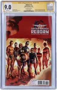 Chris Evans Captain America Signed Reborn #3 Cassaday Cover Comic Book - CGC 9 - Imagen 1 de 1