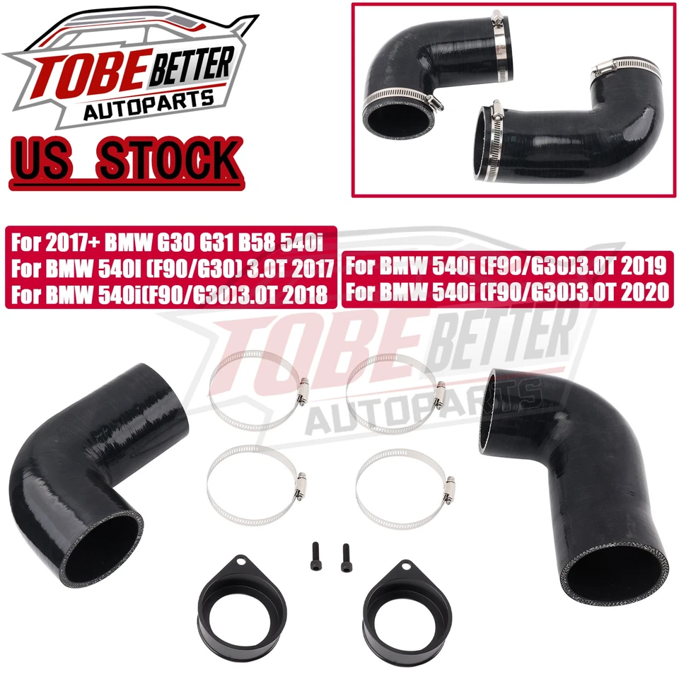 For Mercedes-Benz C400 C450 C43AMG GLC43 2012+ M276 (V6) Engine Turbo Inlet Pipe Foto 1 de 4