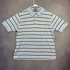 Vintage Levi's Mens XL Polo Striped Thin Embroider Logo Preppy Academia Golf - Picture 1 of 10