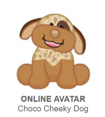 Webkinz Classic Choco Cheeky Dog *Code Only* (~messaged~) - Image 1 of 3