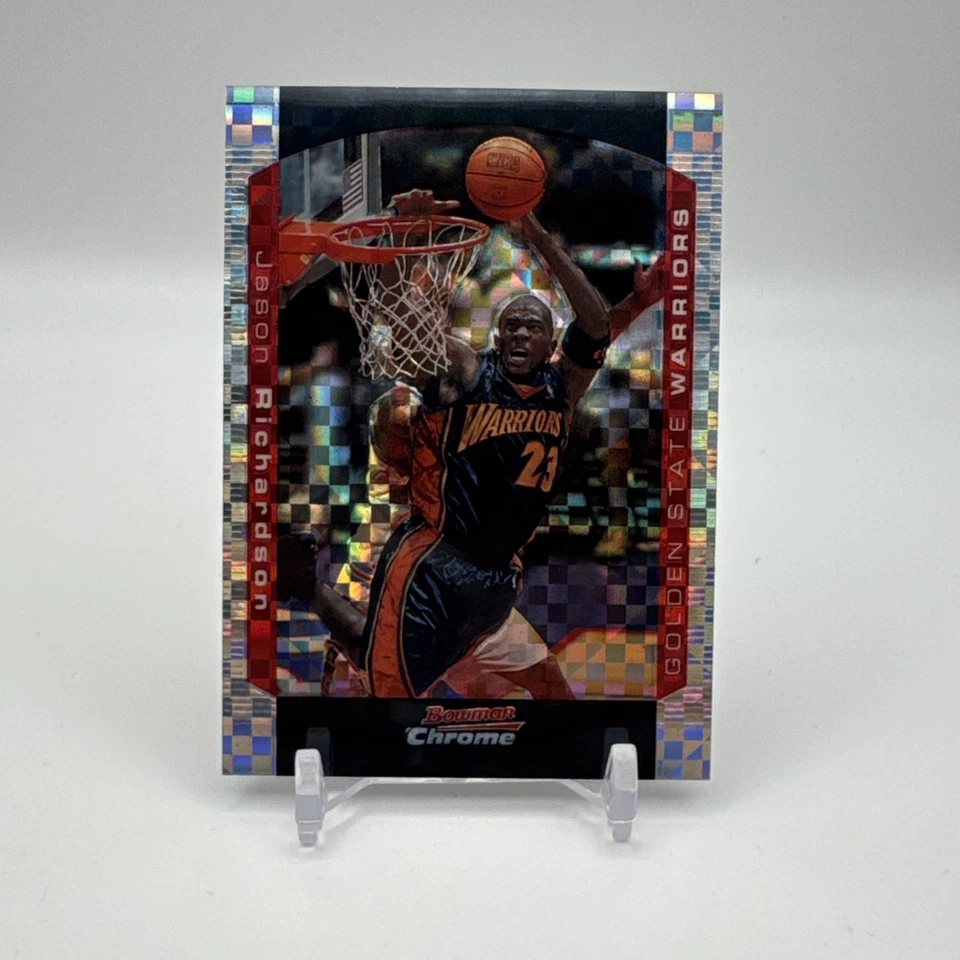2004-05 Bowman Draft cromo X-Fractor/150 Jason Richardson #14 🔥 Foto 1 de 4