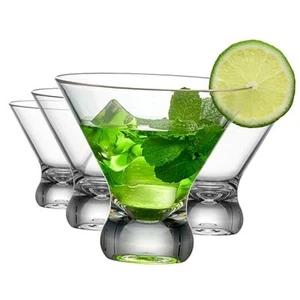 - Olivia - 10-Ounce Plastic Stemless Martini Glasses (Set of 4), 4-Pack - Picture 1 of 5