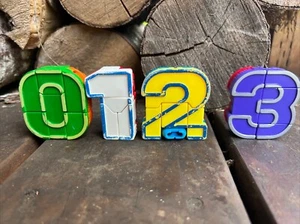 ⭐️ Vintage Alphabots Transformer Counting NUMBERS - Picture 1 of 2