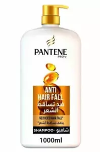 Pantene Shampoo Reduces Hair Fall, Anti Hair Fall, 1000 ml - Picture 1 of 2