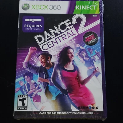 Dance Central 2 Xbox 360 - New, Sealed, Wrapped, Not Y-FOLD (Slight Seal Damage) - Image 1 of 4