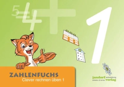 Zahlenfuchs 1: Clever rechnen üben [Broschiert] incl. 9 Übungsblätter - Bild 1 von 4
