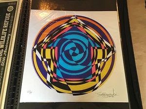 Charlotte Arrow by Tavar Zawacki AKA ABOVE Signed and # /25 P/P W/ COA Invader - Picture 1 of 4