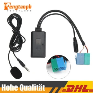 Bluetooth Adapter für Becker Aux Audio Radio MP3 Media Interface mit Mikrofon - Zdjęcie 1 z 8