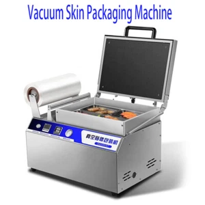 Máquina de envasado de piel al vacío (VSP) bandeja máquina de sellado de película para piel de carne - Imagen 1 de 10