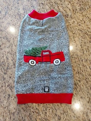 Suéter PETRAGEO Perro Talla Grande Árbol de Navidad En Camión NUEVO Sin Etiquetas  Foto 1 de 4