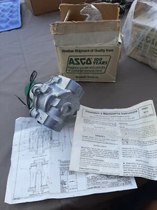 ASCO 2-WAY INTERNAL PILOT OPERATED SOLENOID VALVE 8215 aviation quality - Picture 1 of 8