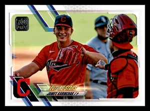 2021 Topps James Karinchak Cleveland Indians Future Stars #361 Centered Mint - Picture 1 of 2