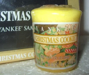 LOT OF 6 Yankee Candle RetiredChristmas "CHRISTMAS COOKIE" Sampler Votives ~ NEW - Picture 1 of 1