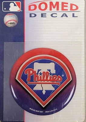 MLB Philadelphia Phillies - 3" Round Domed Decal, New - Image 1 of 2