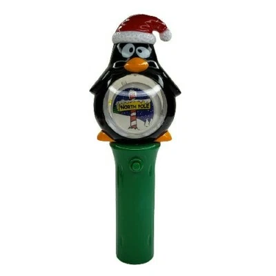 Coolites Penguin North Pole Light Up Toy Spinner 6.25" - Image 1 of 4
