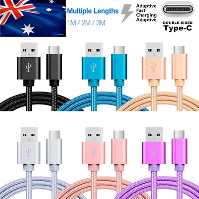 Rapid Charging USB Type C Cable Charger for Samsung S20 S10 S9 S8 Plus Note 10 - image 1 of 4