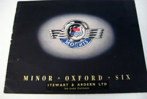 1951 Morris Minor Oxford Six Color Brochure London - Picture 1 of 9