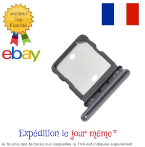 Pour GOOGLE PIXEL 7 PRO Tiroir support plateau carte sim noir - Photo 1 sur 2