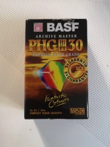 Compact Video Cassette BASF Phg Hi-fi 30 - Imagen 1 de 5