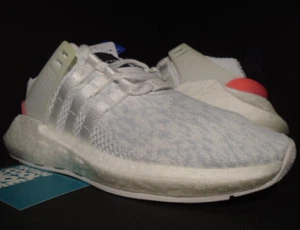 SUPPORTO ADIDAS EQT 93/17 BIANCO CORE NERO TURBO ROSA ULTRA BOOST BA7473 NMD R1 6 - Foto 1 di 8