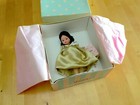 Madame Alexander Collectible Gold Doll with original box 8 inches tall 34720 toy