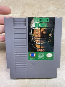 Tecmo Bowl Nintendo Entertainment System 1989 Tested And Works Great CART NES - Picture 1 of 3