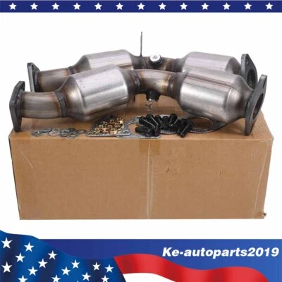 Juego de 2 convertidores catalíticos para Infiniti M35 3,5 L 03-08/Nissan 350Z 03-07 EPA Foto 1 de 4