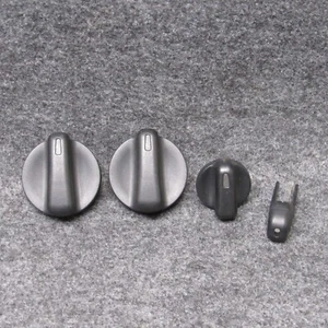 1998-2002 Chevy Prizm & Corolla Set Of 4 Climate Control Knobs Black OEM L743 - Picture 1 of 6