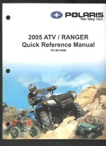 2005 ATV / Ranger Quick Reference Manual 9914899 - Picture 1 of 1