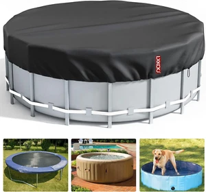 LXKCKJ 6 Ft round Pool Cover, Solar Covers for above Ground Pools, Stock Tank Po - Picture 1 of 12