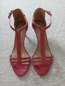 Nine West Go Home T-bar Kitten Heel Sandals - Picture 1 of 10