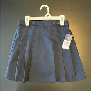 NWT School Uniform Skirt - Navy Blue Size 12 Girls - Picture 1 of 5