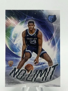 2025-26 Topps Flagship Basketball - No Limit RC Cedric Coward Grizzles - Picture 1 of 2