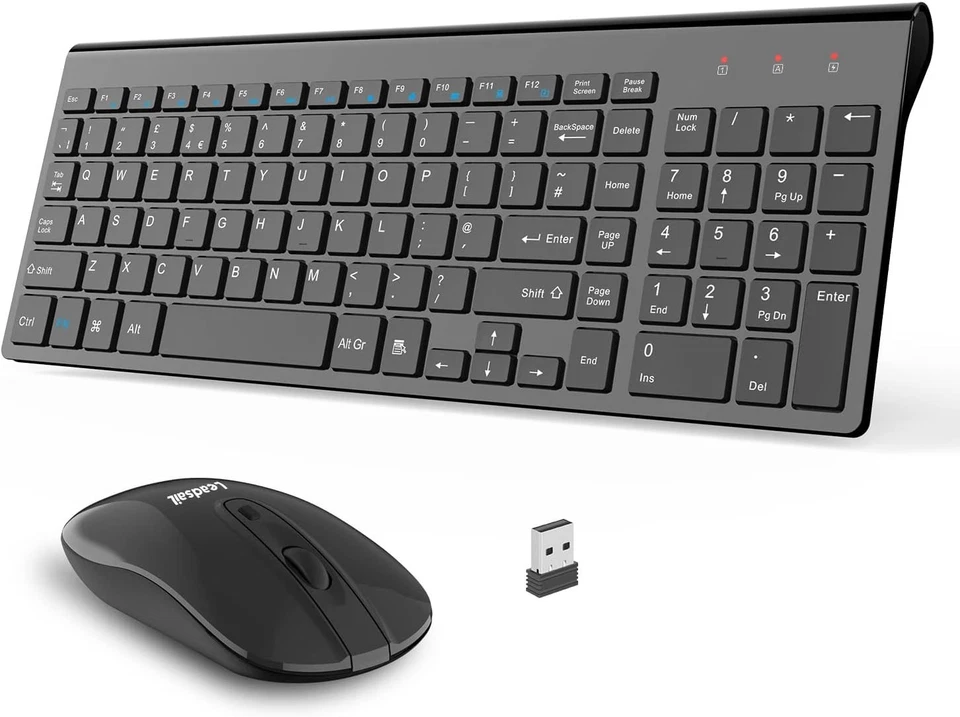 Leadsail Wireless Keyboard and Mouse Set - BNIB - Image 1 of 3
