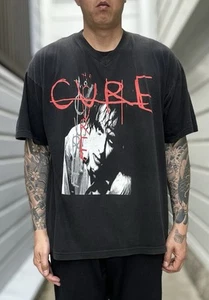Vintage The Cure Blood Flowers Tee Shirt USA Made XL Original Owner Haul - Picture 1 of 15
