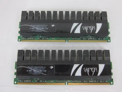 2 Patriot Viper 4GB (2 x 2GB) DDR2 1066 MHz Dual Channel Kit Desktop Memory - Image 1 of 3