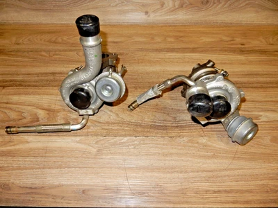 Ford Turbo Turbocharger Set 2010-2019 Taurus Explorer Lincoln MKS MKT 3.5L OEM - Image 1 of 4