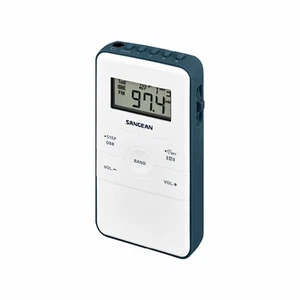 Tragbares Radio Sangean DT-140 Blau Weiß - Bild 1 von 10