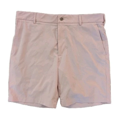 Pantalones Cortos de Golf Walter Hagen 11 Para Hombre Rosa Talla 35 Frente Plano Rendimiento Poliéster Foto 1 de 4