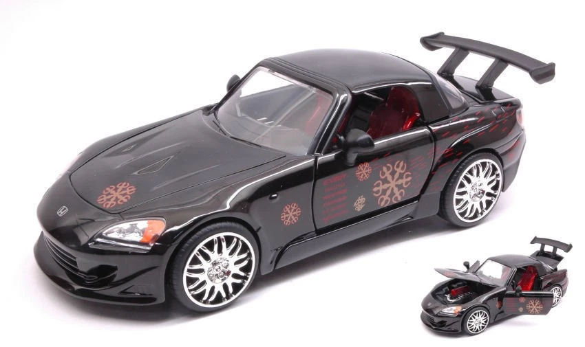 Jada Toys JOHNNY'S HONDA S2000 FAST & FURIOUS BLACK 1:24 - Immagine 1 di 1