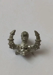 Warhammer Classic Archaon Lord of Chaos Kopf Helm Gebiss Metall - Bild 1 von 3