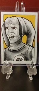 Topps Star Wars Die mandalorianische Skizzenkarte 1/1 erste Staffel 🙂 - Bild 1 von 2