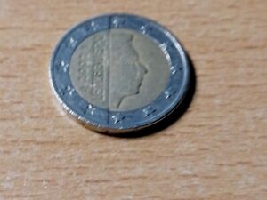 2 Euro 2002 Luxemburg Großherzog Henri I. Umlaufmünze