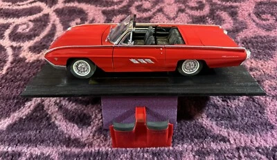 Anson- 1963 Ford Thunderbird Roadster, Red 1:18, #30334 - Image 1 of 4