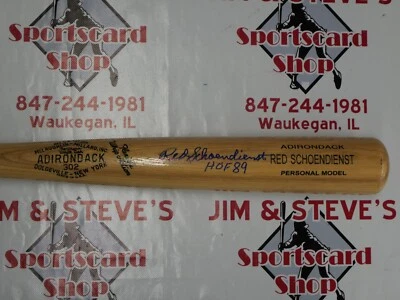 RED SCHOENDIENST SIGNED ADIRONDACK 302 BLONDE BAT INSCRIBED "HOF 89" W/ JSA COA - Image 1 of 3