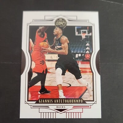 GIANNIS ANTETOKOUNMPO 2020-21 Panini Chronicles Legacy #689 Bucks - Image 1 of 4