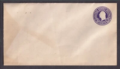 MINT US #U436a WASHINGTON DIE 1 STAMPED ENVELOPE ENTIRE - Image 1 of 2